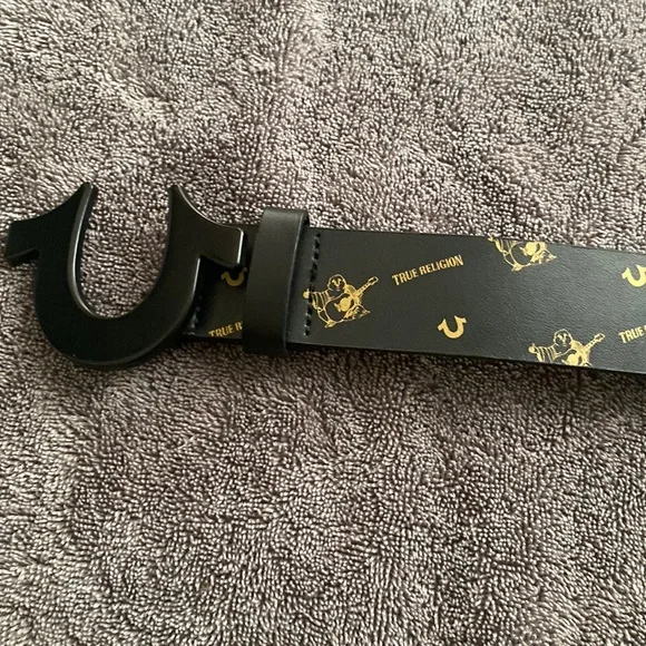 Leather belt true religion ベルト